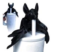 Chauve Souris Cache Paille 21 * 10 Cm | Halloween Embout De Paille Réutilisable | Housse De Pailles Chauve Souris Effrayante Et Mignonne | Pour Bouteille D'eau, Tasse, Boisson, Verre, Printemps