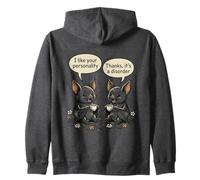 Chauve-Souris Café Humour Noir Kawaii Drôle Sweat à Capuche