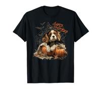 Chauve-Souris Cavalier King Charles Spaniel Halloween T-Shirt