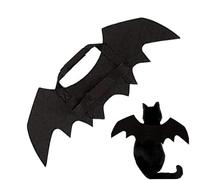 chauve-souris, chat chiens costumes d'Halloween, feutre habiller cosplay costume décorations d'Halloween pour petits chiens de fête pour les fêtes de vacances