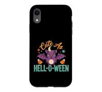 Chauve-Souris d'halloween - Cute As Hell-O-Ween Coque pour iPhone XR