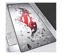 Chauve-Souris du Chevalier Noir, C Tapis de Souris XL 900x400mm Hydrorésistant Anime Mouse Pad Grand Tapis de Souris Gamer avec Base en Caoutchouc Anti-Glissant Surface Texturée pour Ordinateur et PC