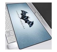 Chauve-souris du chevalier noir, E Tapis de Souris XL 900x400mm Hydrorésistant Anime Mouse pad Grand Tapis de Souris Gamer avec Base en Caoutchouc Anti-glissant Surface Texturée pour Ordinateur et PC