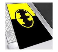 Chauve-Souris du Chevalier Noir, F 900x400mm Tapis de Souris XXL Multifonction Gaming Mousepad XXL Grand sous Main, Anime Souris 3mm Bureau Anti-Glissant Surface Texturée pour Ordinateur