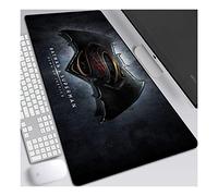 Chauve-Souris du Chevalier Noir, G 900x400mm Tapis de Souris XXL Multifonction Gaming Mousepad XXL Grand sous Main, Anime Souris 3mm Bureau Anti-Glissant Surface Texturée pour Ordinateur
