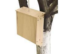 Chauve-Souris en Bois pour Extérieur,Abri à Chauves-Souris Large Refuge pour chauvesouris vissée en Bois Massif et,Boîte À Chauve-Souris Suspendue