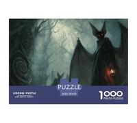 Chauve-Souris ombreuse Puzzle Adulte 1000 Pièces L'Excellence dans Les Défis De Puzzle - pour Une Large Audience : Homme, Femme, Adulte, Enfant Dès 14 Ans 70x50cm/1000pcs
