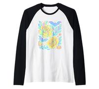 Chauve-Souris Pastel Citrouille Fleur Halloween Enchantement Art Manche Raglan