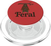 Chauve-Souris Sauvage rétro Gothique Halloween Motif créature Sombre PopSockets PopGrip pour MagSafe
