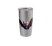 Chauve-souris Vampire Bat Douce Chauve-souris Gobelet isotherme en acier inoxydable double paroi