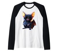 Chauve-Souris Vampire Bat Douce Chauve-Souris Manche Raglan