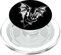 Chauve-Souris Vampire Dracula Gothique Traditionnelle Blackwork PopSockets PopGrip pour MagSafe