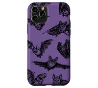 Chauves-Souris Illustration Vintage Witchy Goth Art Coque pour iPhone 11 Pro