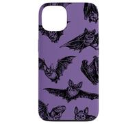Chauves-Souris Illustration Vintage Witchy Goth Art Coque pour iPhone 13