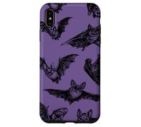 Chauves-Souris Illustration Vintage Witchy Goth Art Coque pour iPhone XS Max