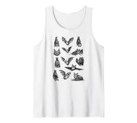 Chauves-Souris Illustration Vintage Witchy Goth Art Débardeur