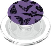 Chauves-Souris Illustration Vintage Witchy Goth Art PopSockets PopGrip pour MagSafe