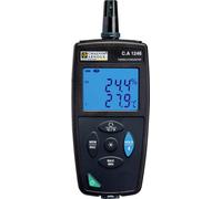 Chauvin Arnoux C.A 1246 Hygromètre 3.0 % HR 98.0 % HR enregistreur de données + interface USB, fon