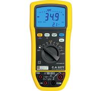 Chauvin Arnoux C.A 5277 Multimètre numérique protégé contre les projections deau (IP54) CAT III 1000 V, CAT IV 600 V Affichage (nombre de points): 6000