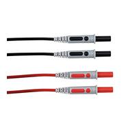 Chauvin Arnoux Set de cordons de mesure fiche de sécurité 4 mm prise de sécurité 4 mm 1.5 m rouge, noir 1 set