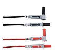 Chauvin Arnoux Câble de mesure avec fiche droite et angle de 4 mm - 1,5 m en silicone