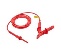 Chauvin Arnoux Câble de test HV 15 kV (3 m) avec pince crocodile (rouge) K44