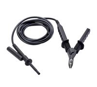 Cordon de mesure 15 kV 3m avec pince crocodile noir GUARD - P01295523 CHAUVIN ARNOUX