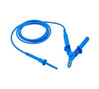 Chauvin Arnoux Câble de test HV 15 kV (8 m) avec pince crocodile (bleu)
