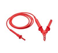 Chauvin Arnoux Câble de test HV 5 kV (3 m) avec pince crocodile (rouge)