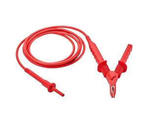 Chauvin Arnoux Câble de test HV 5 kV (3 m) avec pince crocodile (rouge)