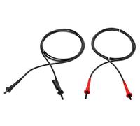 Chauvin Arnoux Lot de 2 câbles de test HV simplifiés
