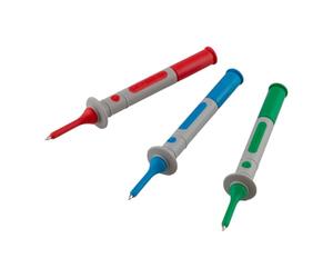 Chauvin Arnoux P01101921 Lot de 3 pointes de test (rouge, vert, bleu)