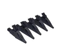 Chauvin Arnoux P01102099 Pince crocodile 4 mm CAT III, CAT IV Noir