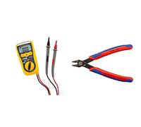 Chauvin Arnoux P01191740Z 703 Testeur de tension & KNIPEX Electronic Super Knips (125 mm) 78 61 125