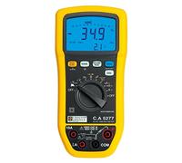 Chauvin Arnoux Multimètre numérique C.A 5277 TRMS IP54 CAT III 1000 V CAT IV 600 V Jaune/Noir
