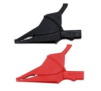 Chauvin Arnoux Jeu de pinces crocodiles rouge, noir Plage de serrage max.: 42.86 mm 1 set