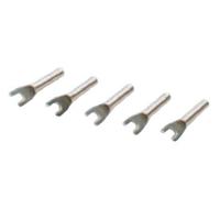 CHAUVIN ARNOUX Satz von 5 Adapter Kabelschuhe / 4mm-Bananenbuchse Marque