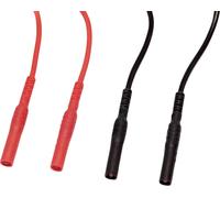 Chauvin Arnoux Set de cordons de mesure fiche de sécurité 4 mm fiche de sécurité 4 mm 1.5 m rouge, noir 1 set