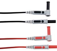 Chauvin Arnoux Set de cordons de mesure fiche de sécurité 4 mm prise de sécurité 4 mm 1.5 m rouge, noir 1 set