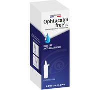 Chauvin Ophtacalm Free 2% Collyre Anti-Allergique Sans Conservateur Flacon 10ml