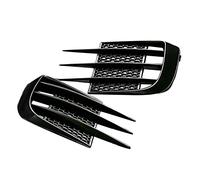 Chavisenty 2 PièCes Voiture Pare-Chocs Antibrouillard Calandre Couverture Antibrouillard Garniture de Couverture pour Golf 6 MK6 GTD 2008-2013