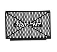 Chavisenty Protection de grille de radiateur noire pour Trident 660 2021 à 2022