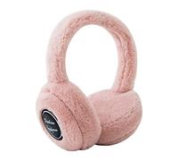 CHAW Casque sans Fil Bluetooth avec Cache-Oreilles en Peluche Casque Antibruit Moelleux pour Lhiver