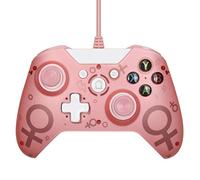 CHAW Contrôleur Filaire USB avec Double Vibration Contrôleur de Jeu Joystick Compatible avec X-Box One/One S/One X / P3 / Windows