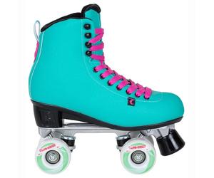 chaya Paire de Patins à roulettes pour Femme - Modèle Melrose - Couleur Turquoise - Taille 36