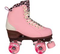 Chaya Roller Skate Miyu Pink Leopard, pour femmes en rose, pour le style de vie, le rétro et la danse