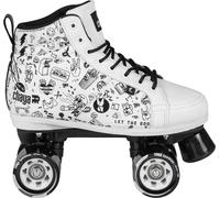 Chaya Roller Skates Sketch, unisexe pour hommes et femmes en blanc, roues 59mm/78A, roulement à billes ABEC 7, art. nr. : 810673
