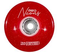 Chaya Roues Roller Neon LED Red