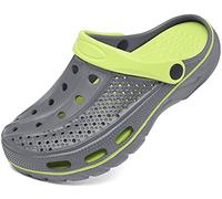 ChayChax Sabots Femmes Hommes Semelles de Support Arch Chaussures de Jardin Été Pantoufles Sandales de Plage, Gris, 36/37 EU (Fabricant: 250)