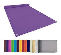 CHBIN Voile d'Ombrage Étanche 3x4M Imperméable Une Protection des Rayons Protection Solaire Voile Solaire avec Oeillets et Cordons pour Balcon Terrasse Et Jardin, Pourpre, 22073
